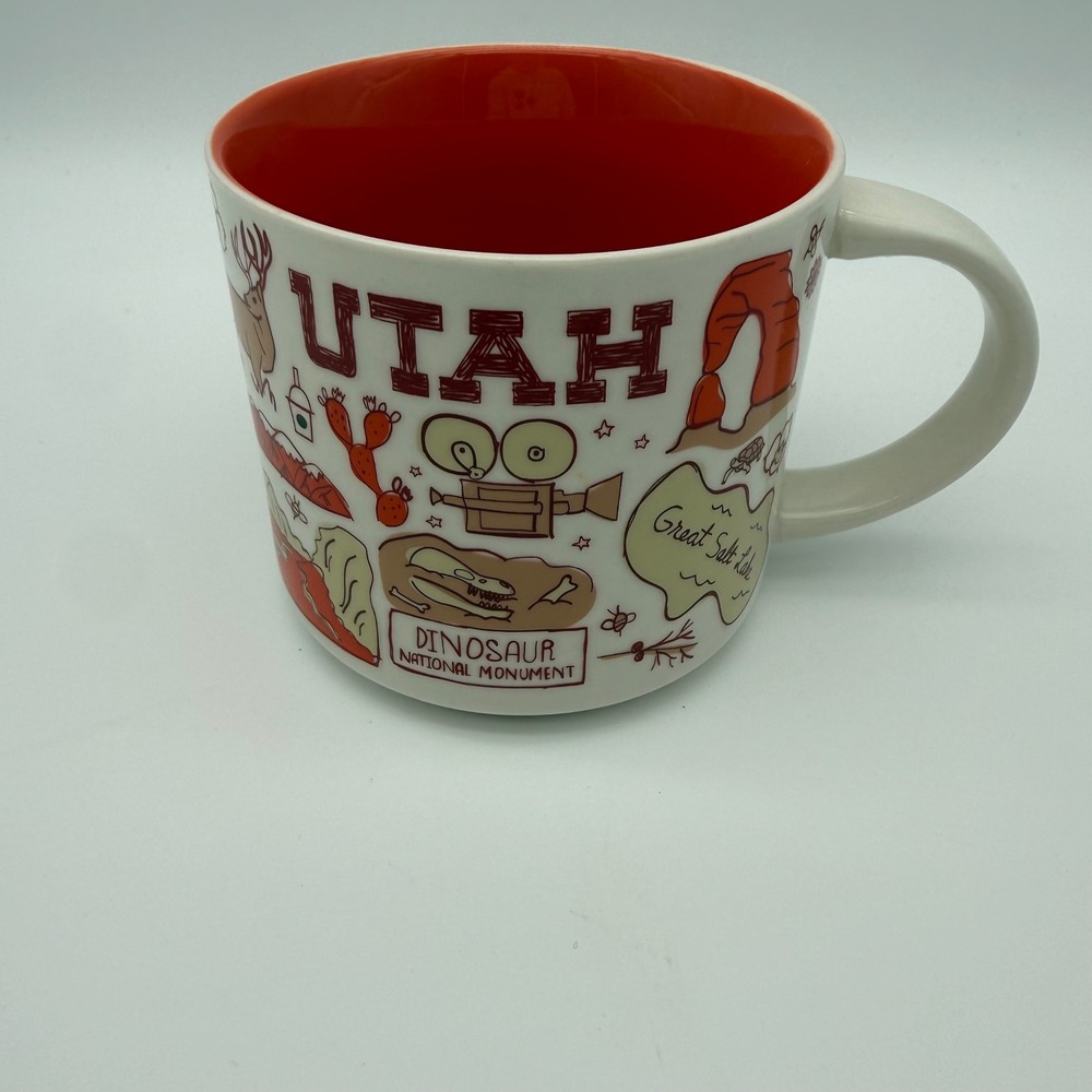 Starbucks Utah Been There Series Mug 14 oz Ceramic Southwest Travel Souvenir